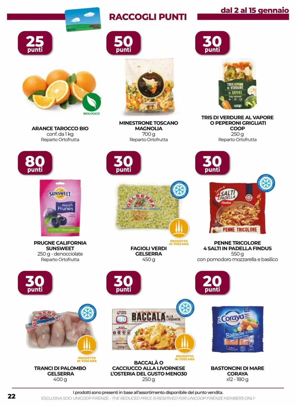 Volantino promozionale Coop  valide dal 07/01/2026 - Pagina 22.