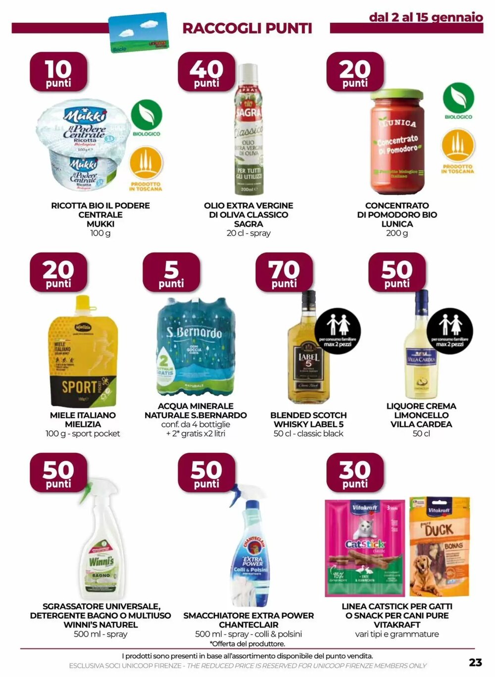 Volantino promozionale Coop  valide dal 07/01/2026 - Pagina 23.