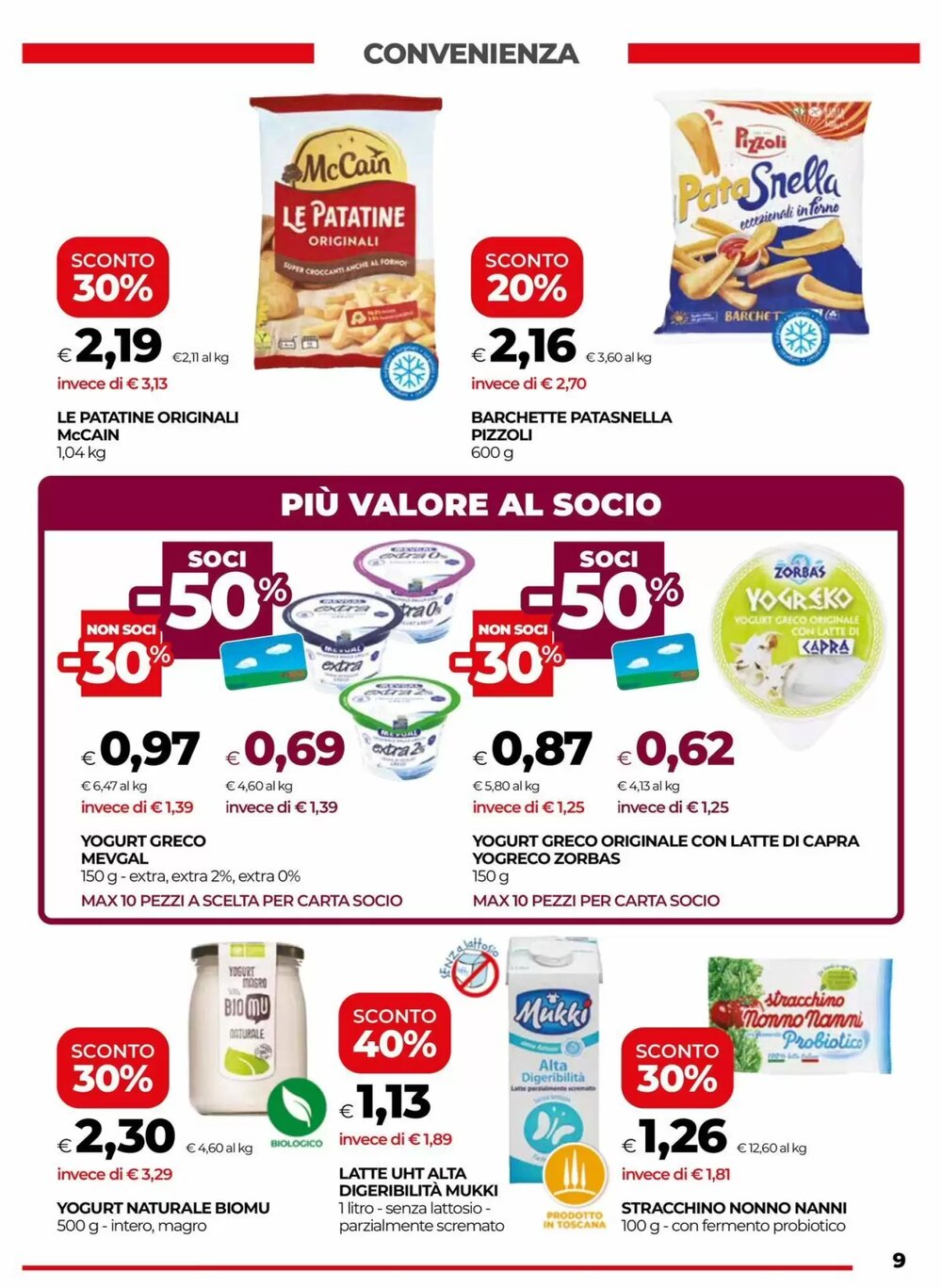 Volantino promozionale Coop  valide dal 07/01/2026 - Pagina 9.