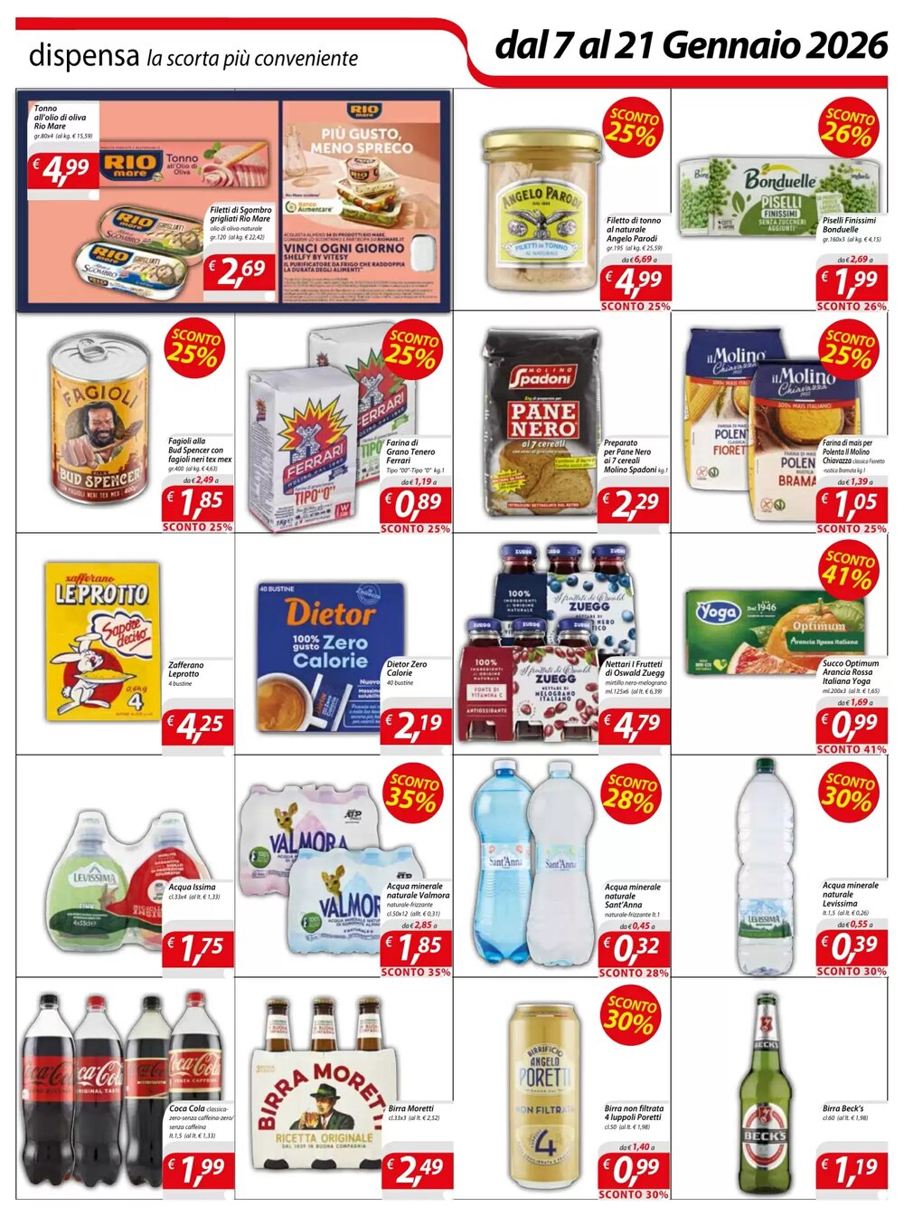Volantino promozionale DiMeglio  valide dal 07/01/2026 - Pagina 6.