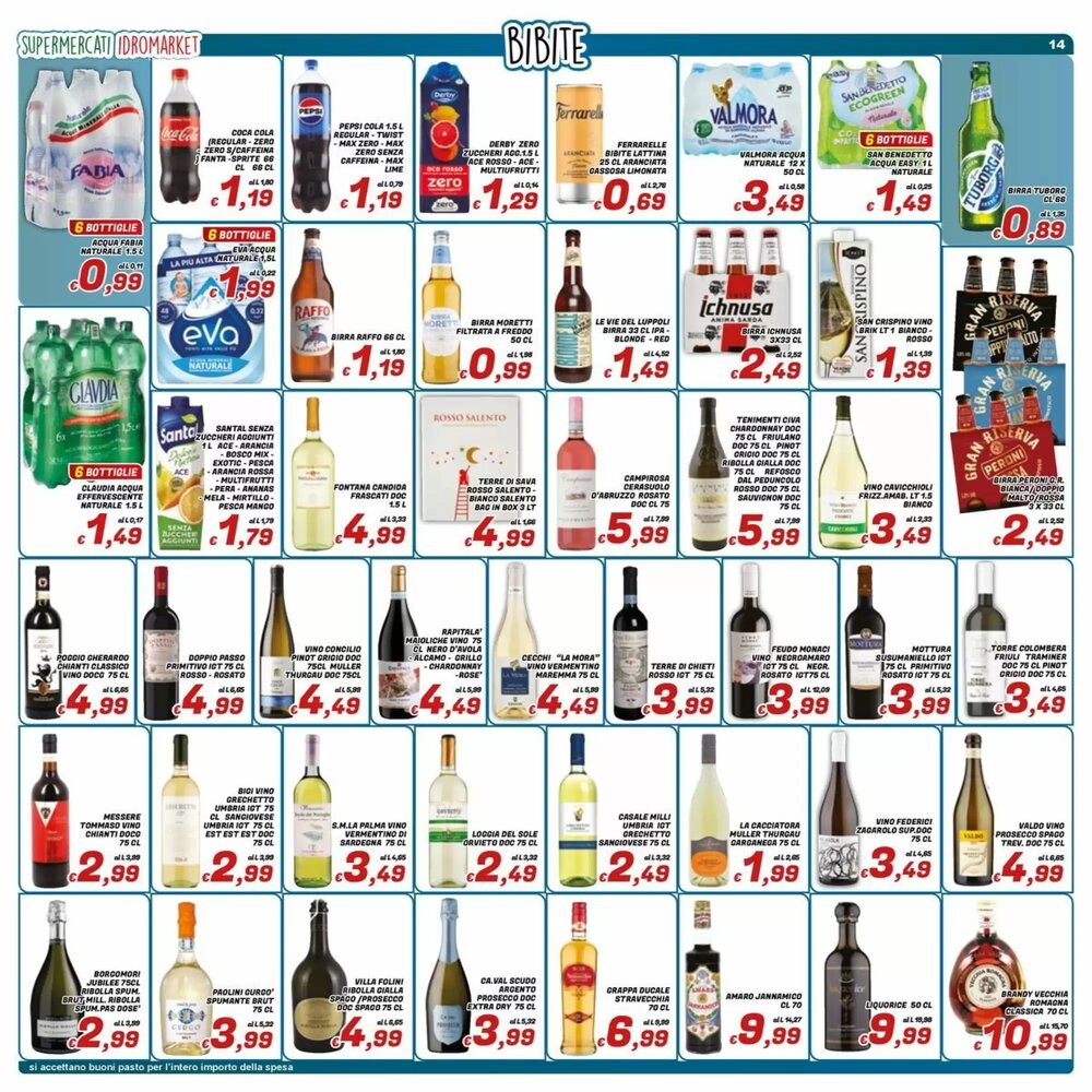 Volantino promozionale Idromarket  valide dal 07/01/2026 - Pagina 14.
