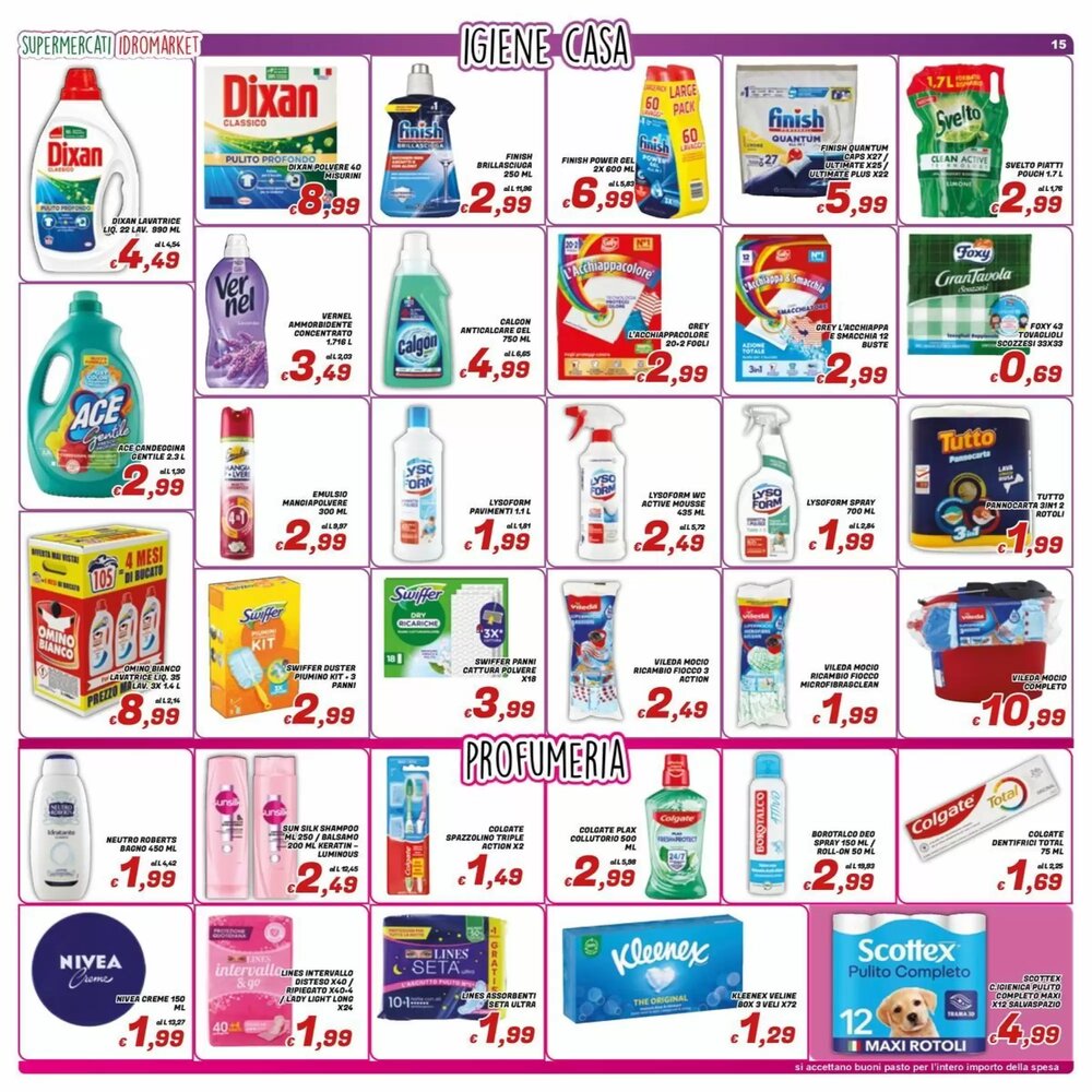 Volantino promozionale Idromarket  valide dal 07/01/2026 - Pagina 15.