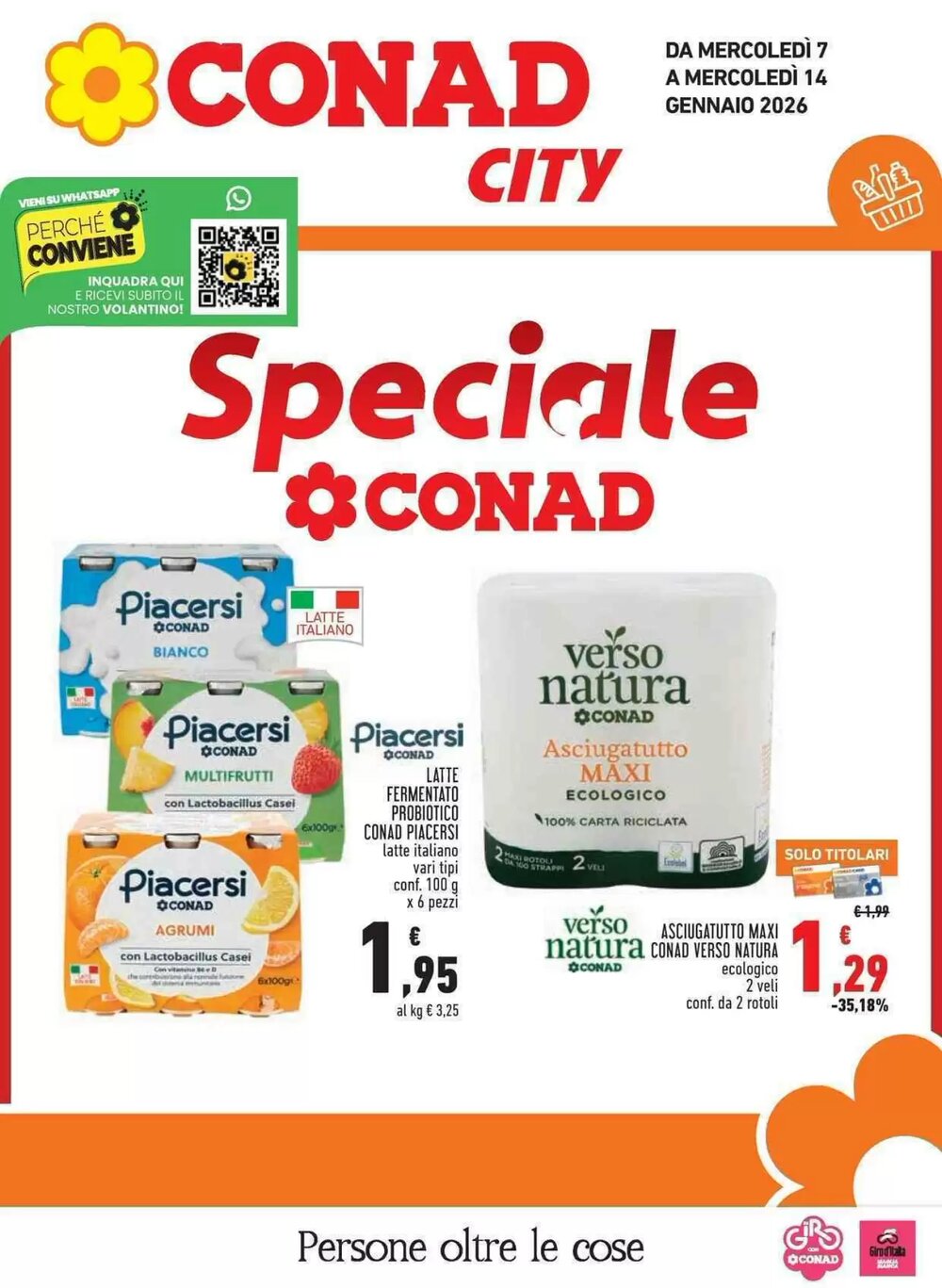 Volantino promozionale Conad City  valide dal 07/01/2026 - Pagina 1.
