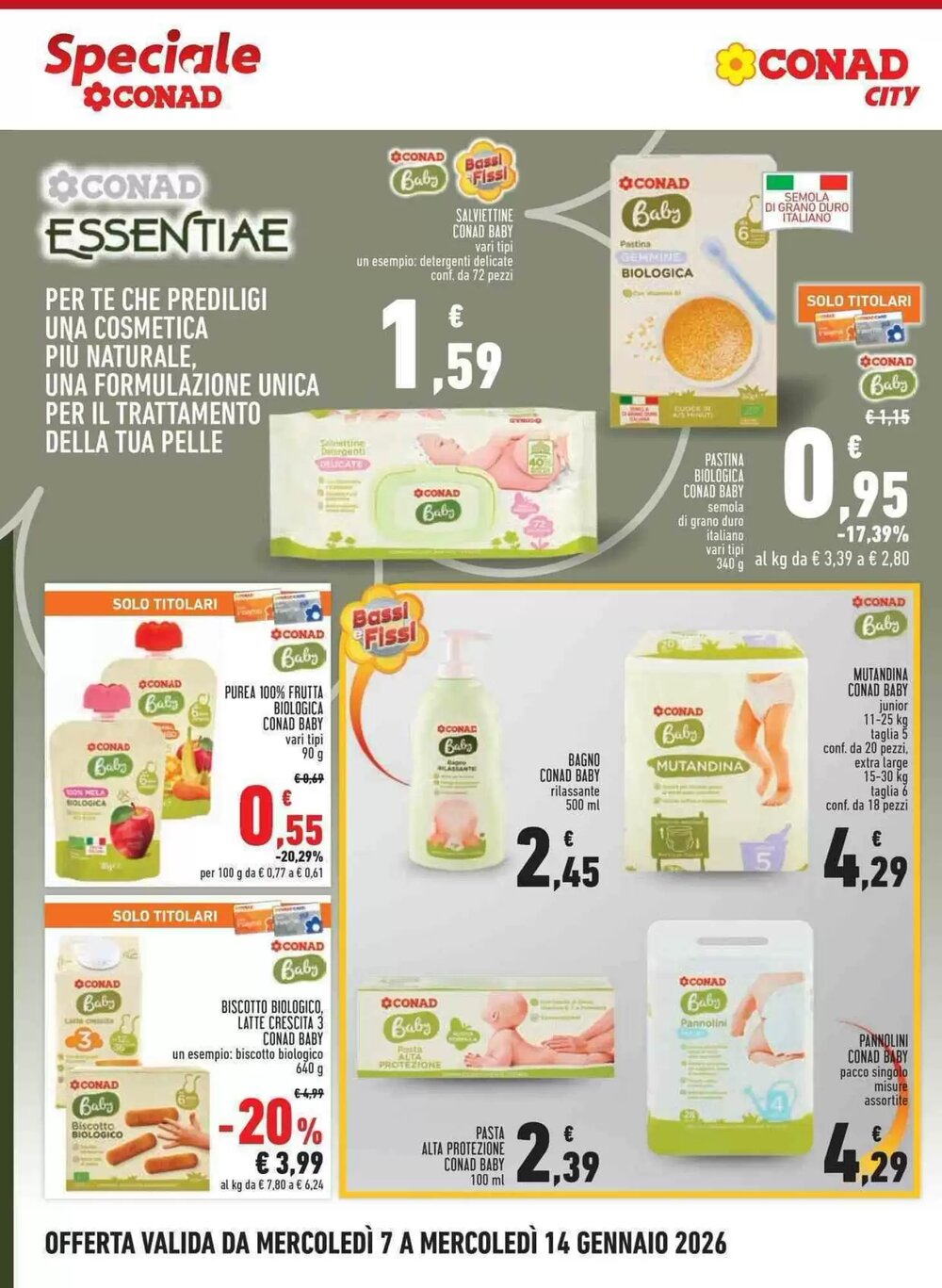 Volantino promozionale Conad City  valide dal 07/01/2026 - Pagina 18.