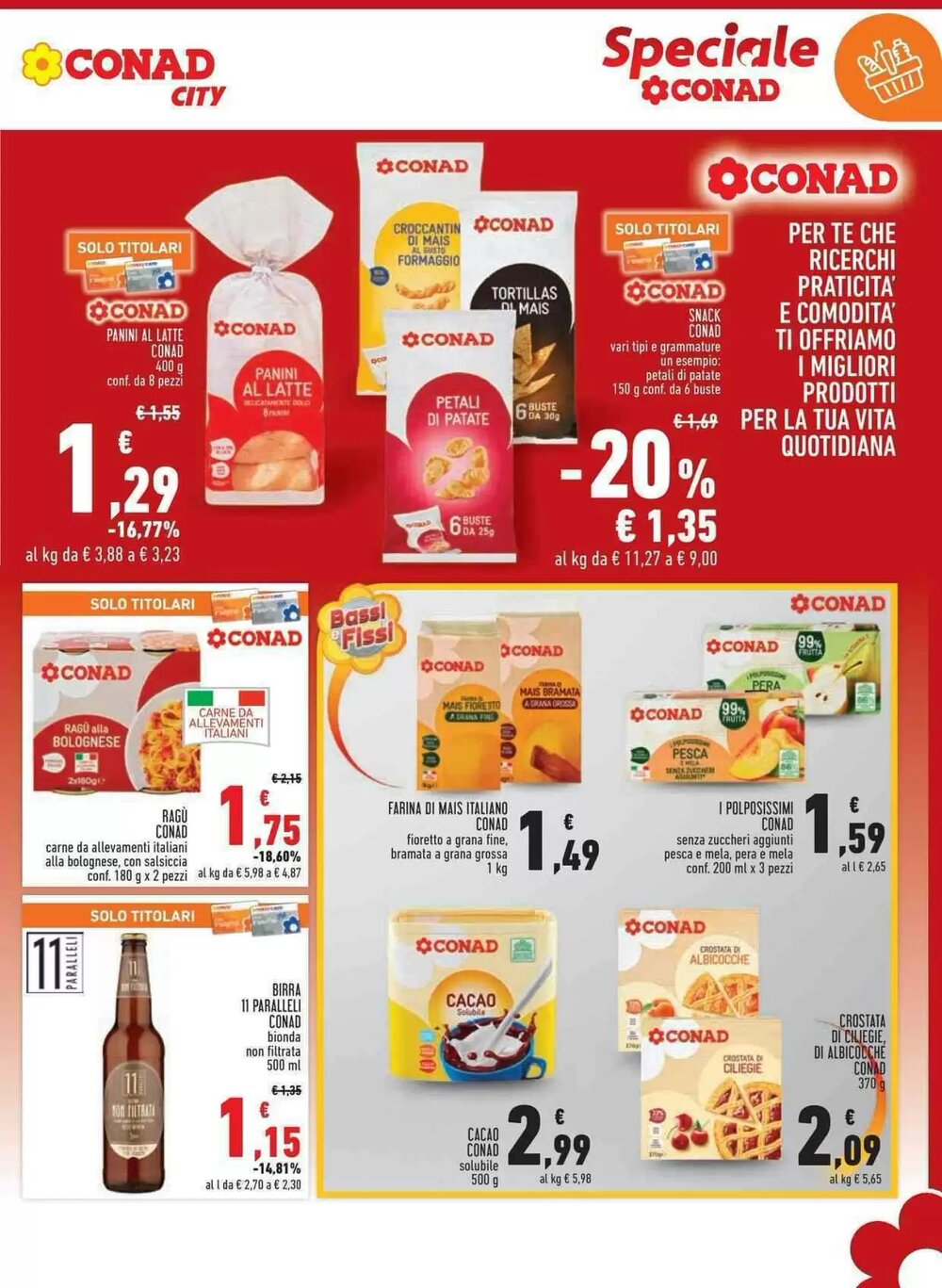 Volantino promozionale Conad City  valide dal 07/01/2026 - Pagina 7.