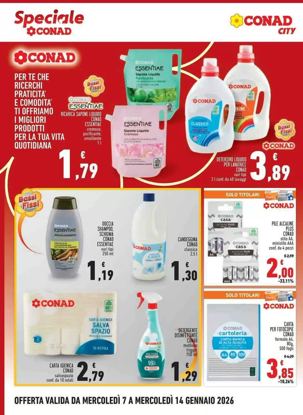 Volantino promozionale Conad City  valide dal 07/01/2026 - Pagina 8.