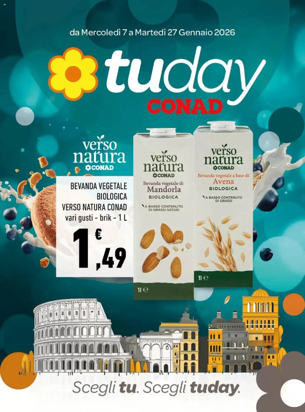Volantino promozionale Conad  valide dal 07/01/2026 - Pagina 1.