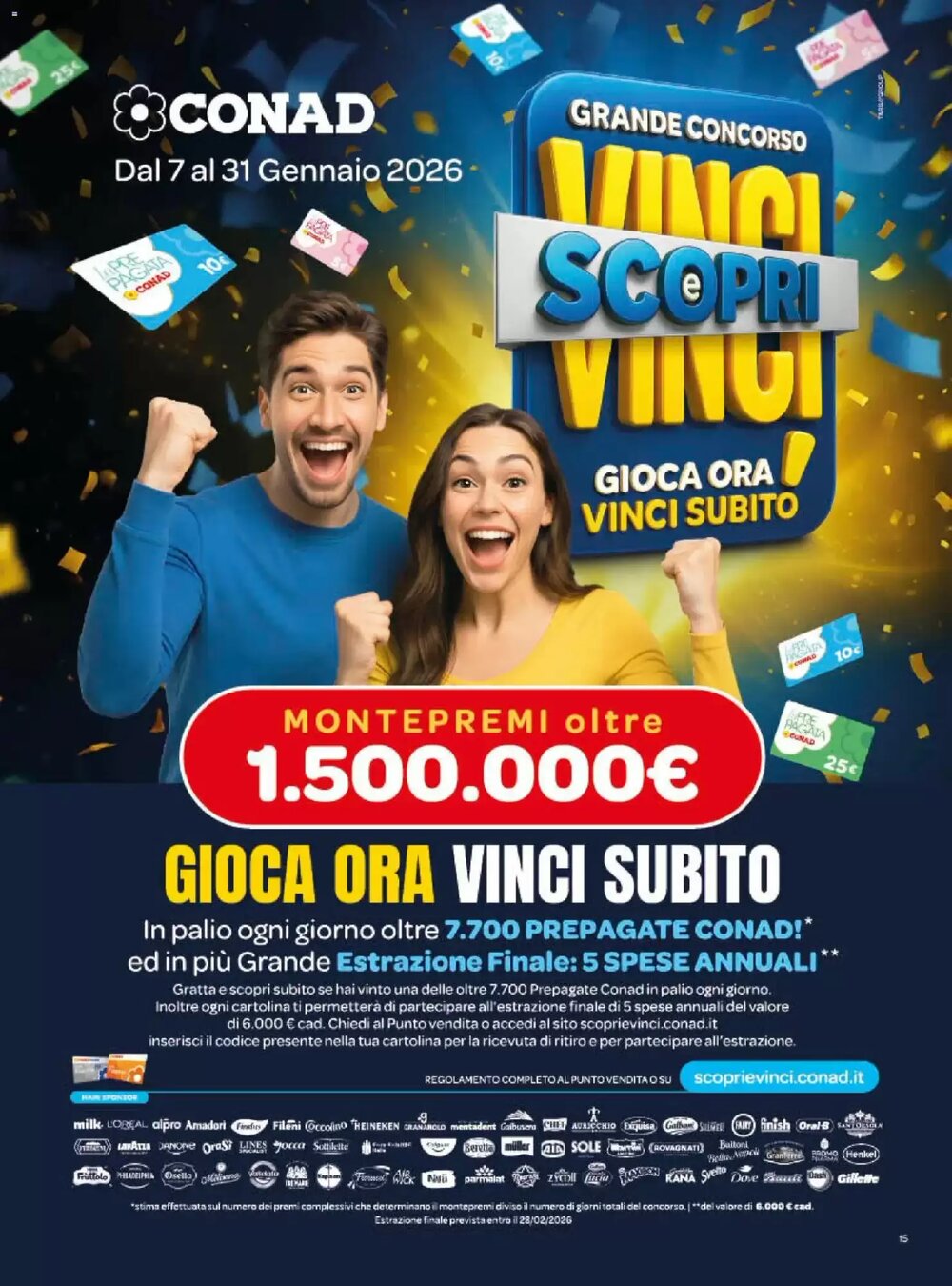 Volantino promozionale Conad  valide dal 07/01/2026 - Pagina 15.
