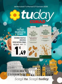 Volantino promozionale Conad  valide dal 07/01/2026 - Pagina 1.