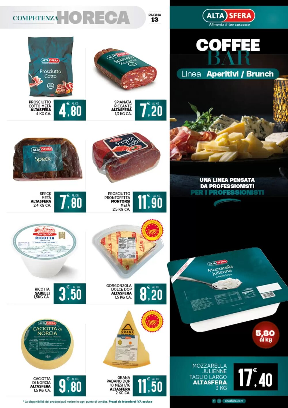 Volantino promozionale Altasfera  valide dal 07/01/2026 - Pagina 13.