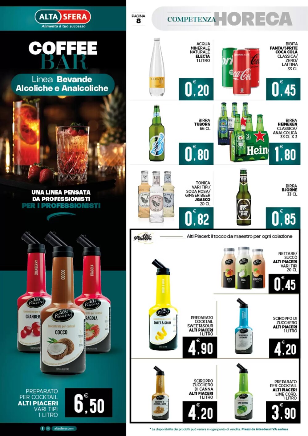 Volantino promozionale Altasfera  valide dal 07/01/2026 - Pagina 8.