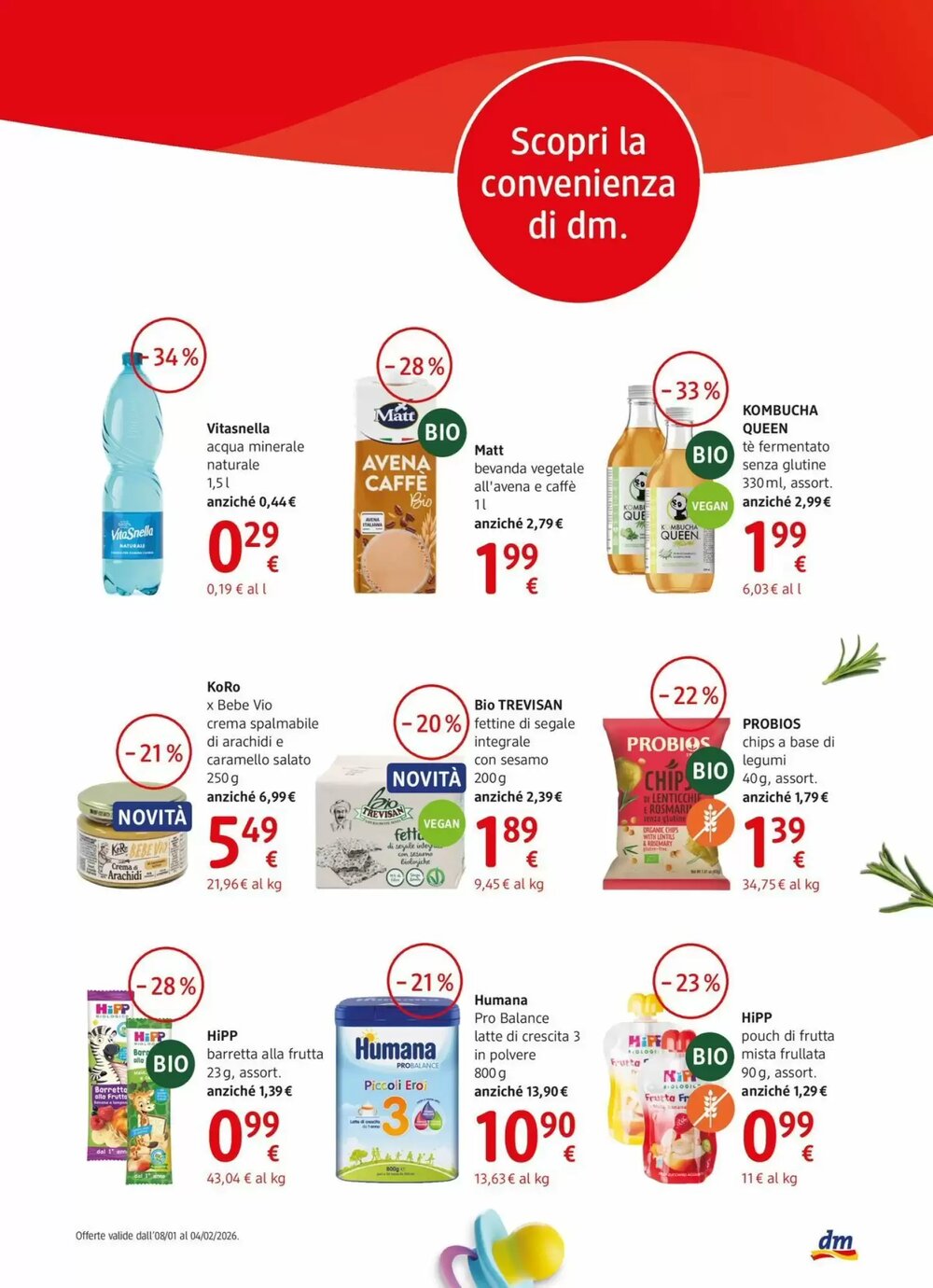 Volantino promozionale dm drogerie markt  valide dal 08/01/2026 - Pagina 11.