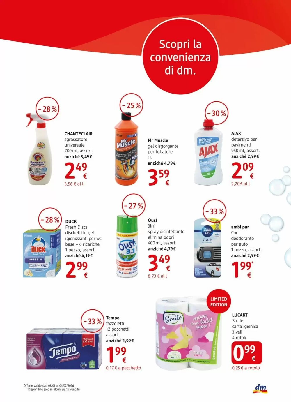 Volantino promozionale dm drogerie markt  valide dal 08/01/2026 - Pagina 13.