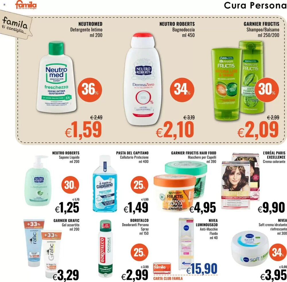 Volantino promozionale Famila  valide dal 08/01/2026 - Pagina 18.