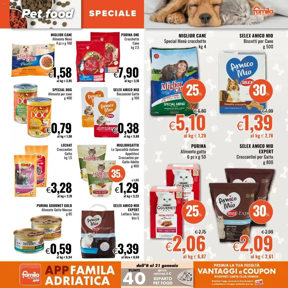 Volantino promozionale Famila  valide dal 08/01/2026 - Pagina 21.