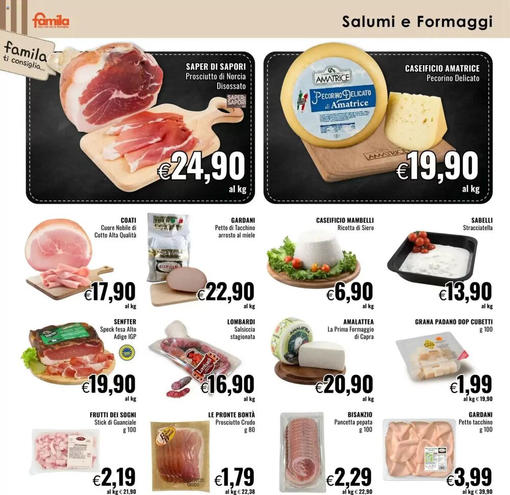Volantino promozionale Famila  valide dal 08/01/2026 - Pagina 6.