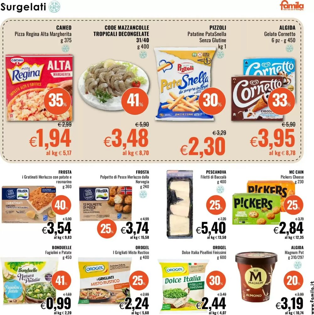 Volantino promozionale Famila  valide dal 08/01/2026 - Pagina 7.