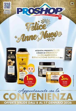 Volantino promozionale Proshop  valide dal 08/01/2026