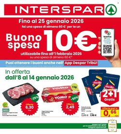 Volantino promozionale Interspar  valide dal 08/01/2026 - Pagina 1.
