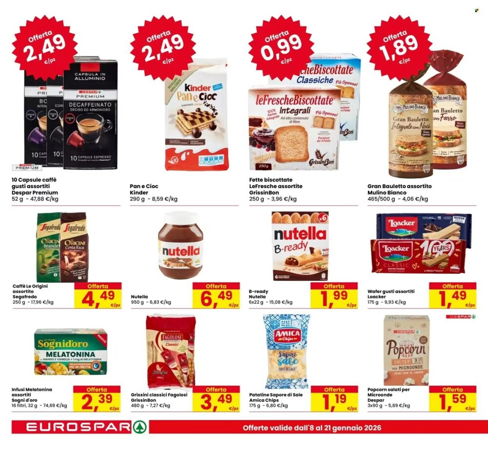 Volantino promozionale Eurospar  valide dal 08/01/2026 - Pagina 18.