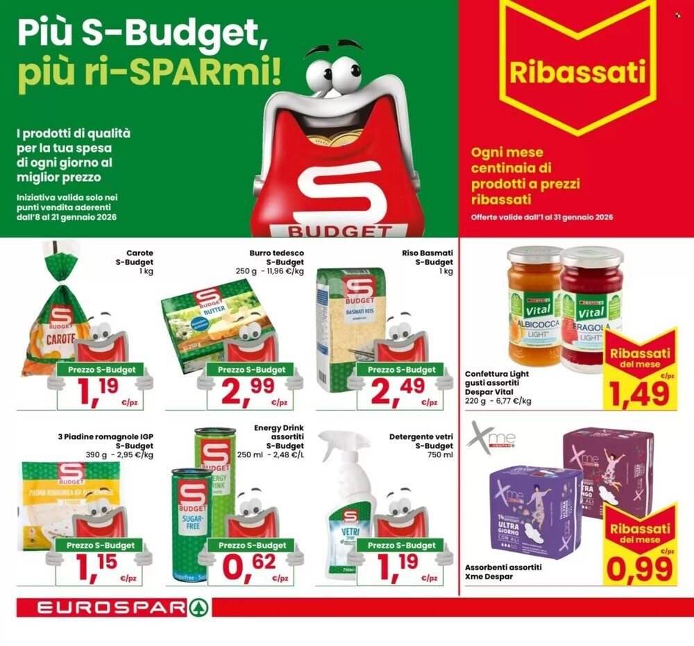 Volantino promozionale Eurospar  valide dal 08/01/2026 - Pagina 4.