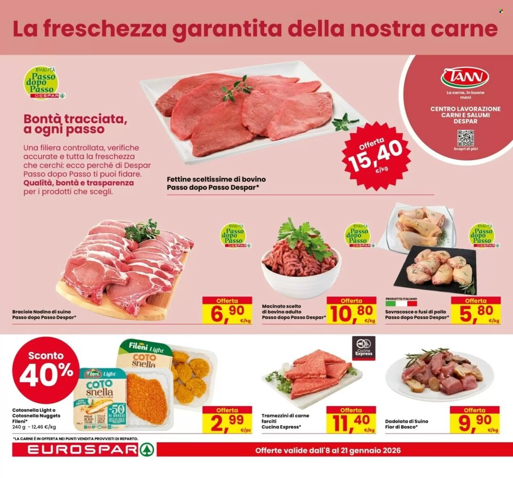 Volantino promozionale Eurospar  valide dal 08/01/2026 - Pagina 8.
