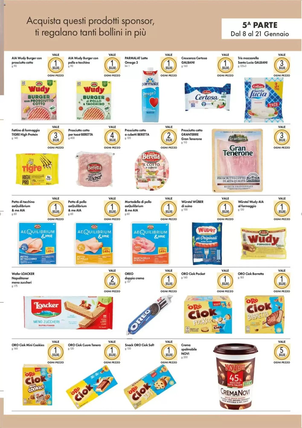 Volantino promozionale Galassia  valide dal 08/01/2026 - Pagina 3.