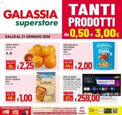 Volantino promozionale Galassia superstore  valide dal 08/01/2026 - Pagina 1.