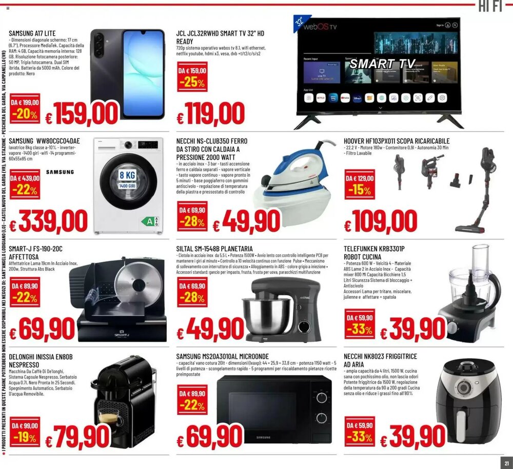 Volantino promozionale Galassia superstore  valide dal 08/01/2026 - Pagina 21.