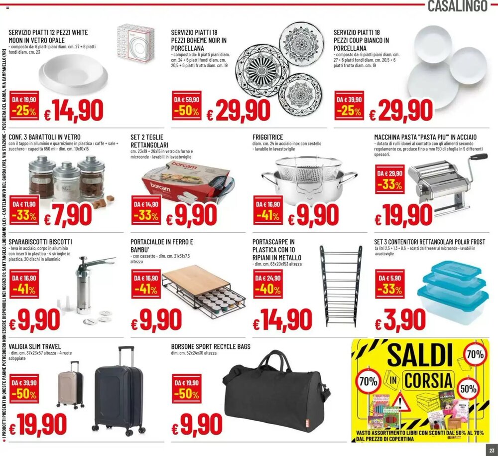 Volantino promozionale Galassia superstore  valide dal 08/01/2026 - Pagina 23.