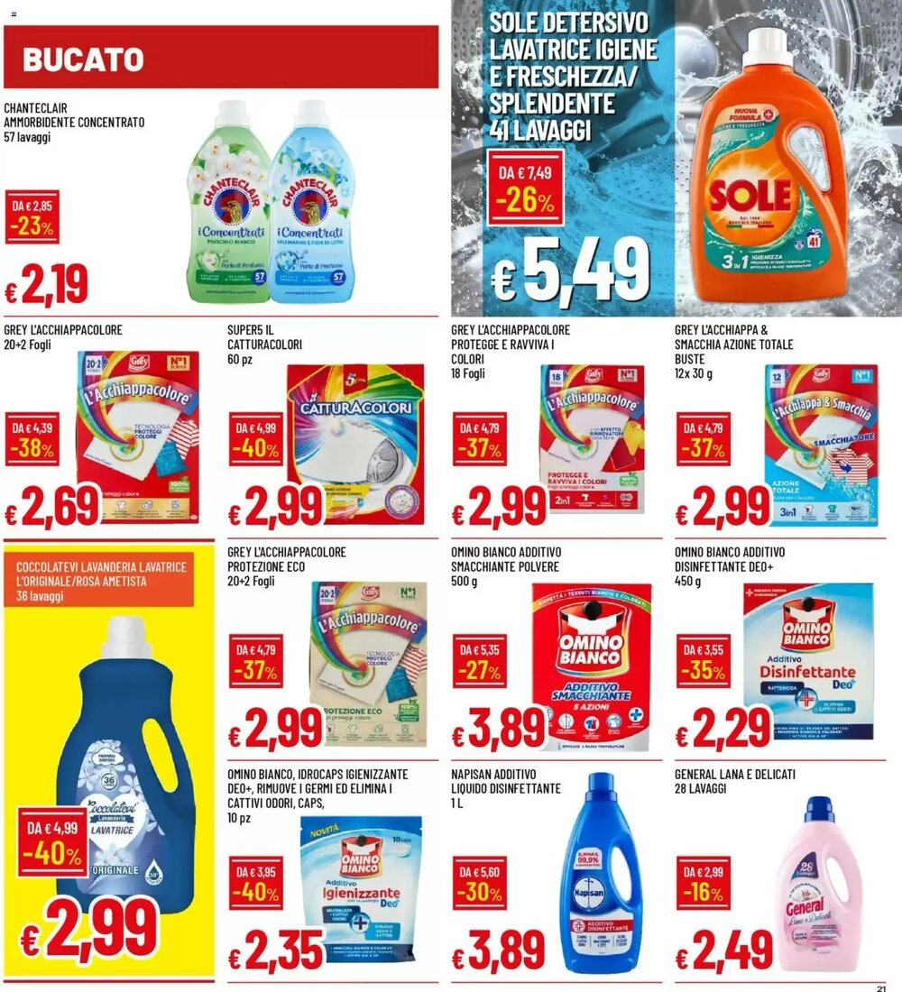 Volantino promozionale Galassia  valide dal 08/01/2026 - Pagina 21.