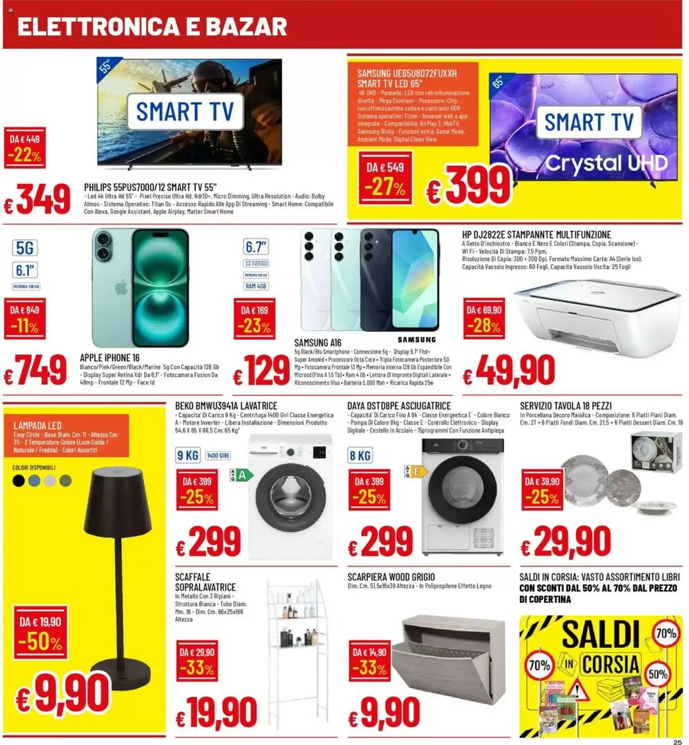 Volantino promozionale Galassia  valide dal 08/01/2026 - Pagina 25.