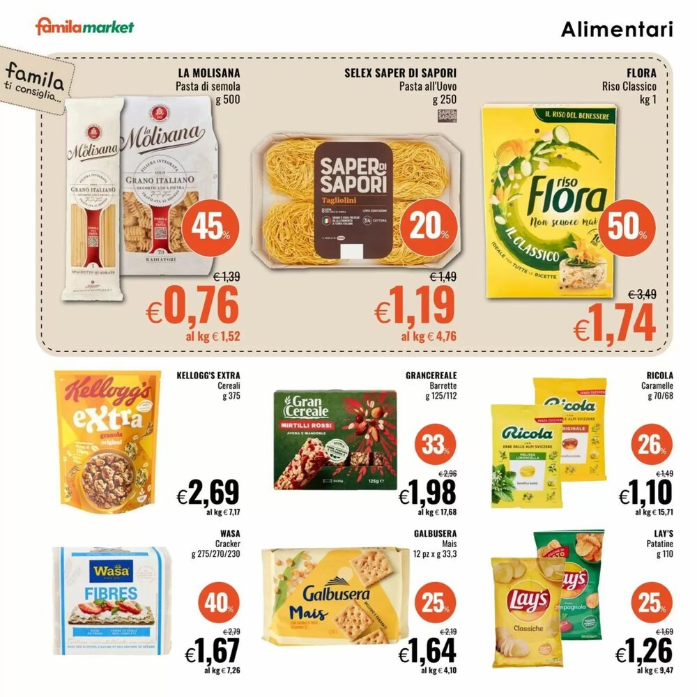 Volantino promozionale Famila Market  valide dal 08/01/2026 - Pagina 14.