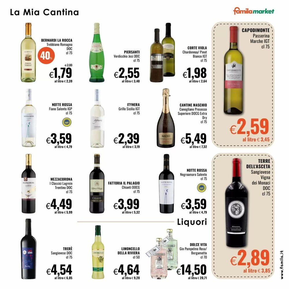 Volantino promozionale Famila Market  valide dal 08/01/2026 - Pagina 17.