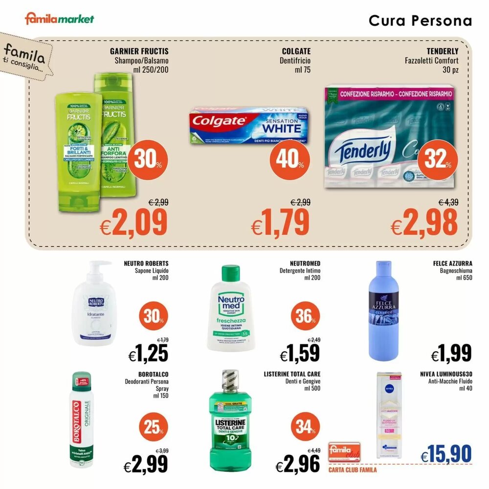 Volantino promozionale Famila Market  valide dal 08/01/2026 - Pagina 18.