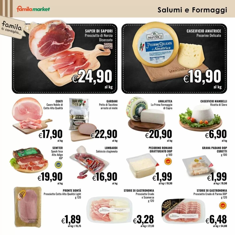 Volantino promozionale Famila Market  valide dal 08/01/2026 - Pagina 6.