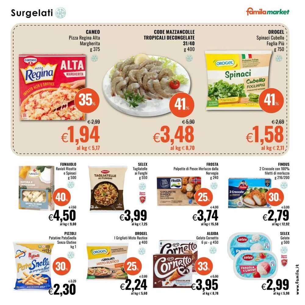 Volantino promozionale Famila Market  valide dal 08/01/2026 - Pagina 7.