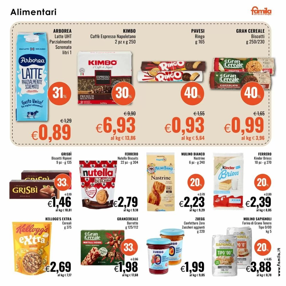 Volantino promozionale Famila Superstore  valide dal 08/01/2026 - Pagina 13.