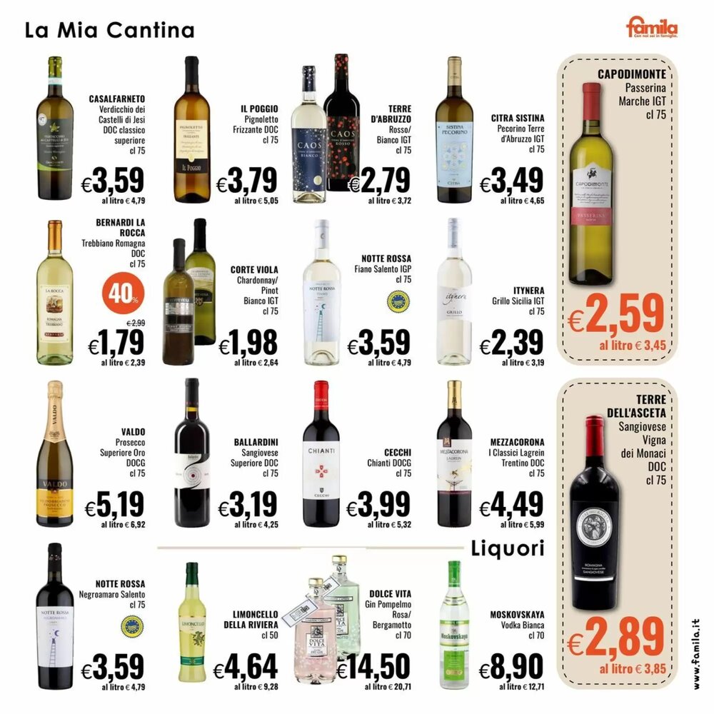 Volantino promozionale Famila Superstore  valide dal 08/01/2026 - Pagina 17.