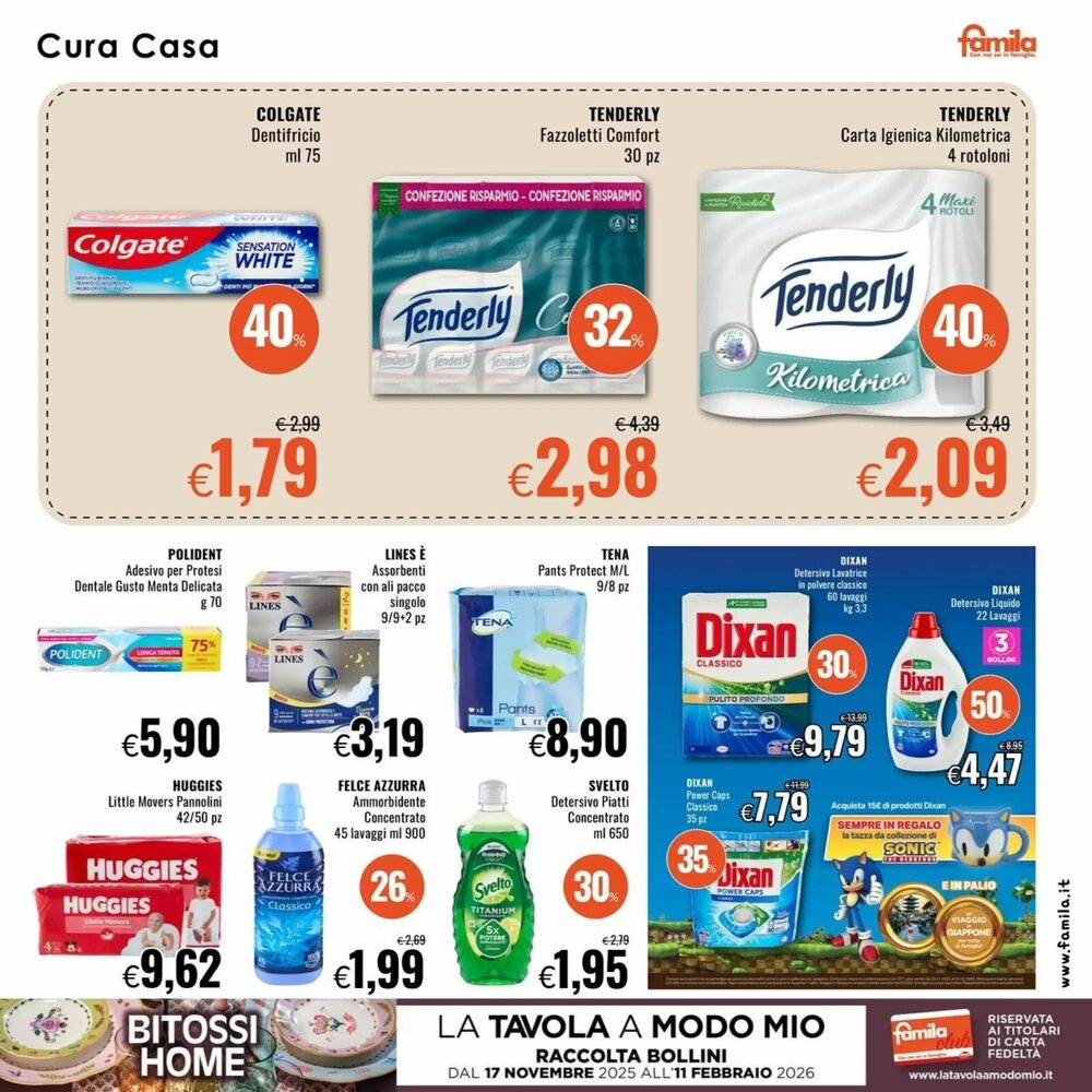 Volantino promozionale Famila Superstore  valide dal 08/01/2026 - Pagina 19.