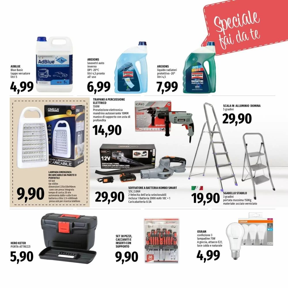 Volantino promozionale Famila Superstore  valide dal 08/01/2026 - Pagina 25.