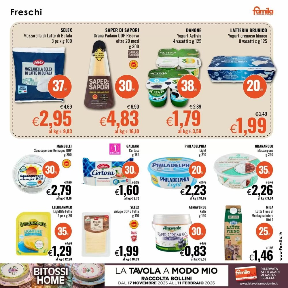 Volantino promozionale Famila Superstore  valide dal 08/01/2026 - Pagina 9.