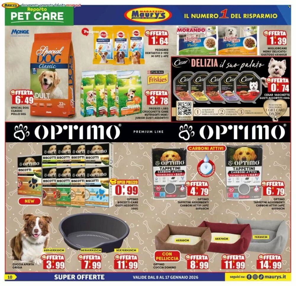 Volantino promozionale Maury's  valide dal 08/01/2026 - Pagina 10.