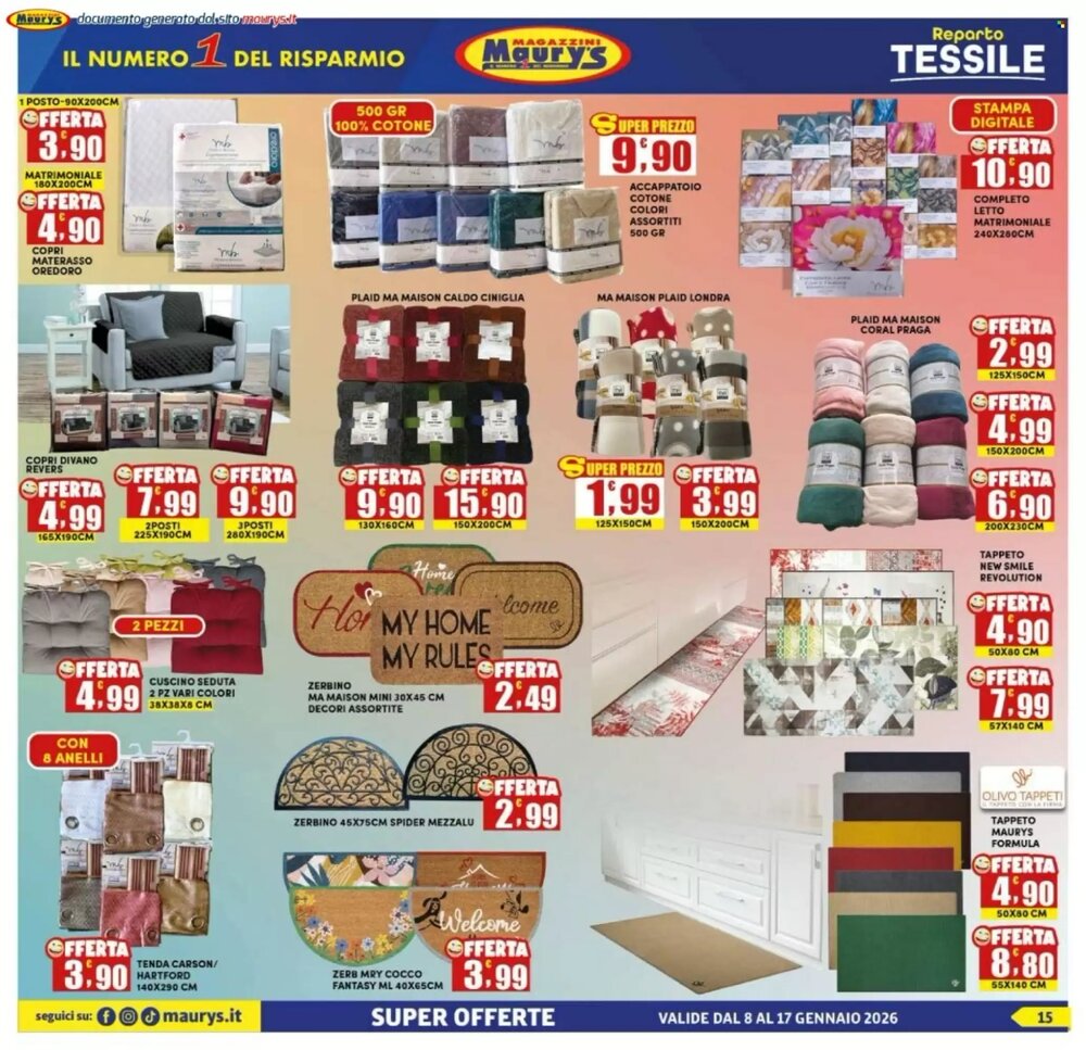 Volantino promozionale Maury's  valide dal 08/01/2026 - Pagina 15.