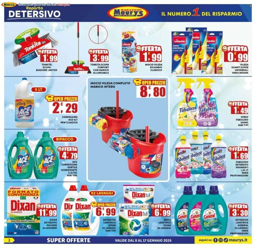 Volantino promozionale Maury's  valide dal 08/01/2026 - Pagina 2.