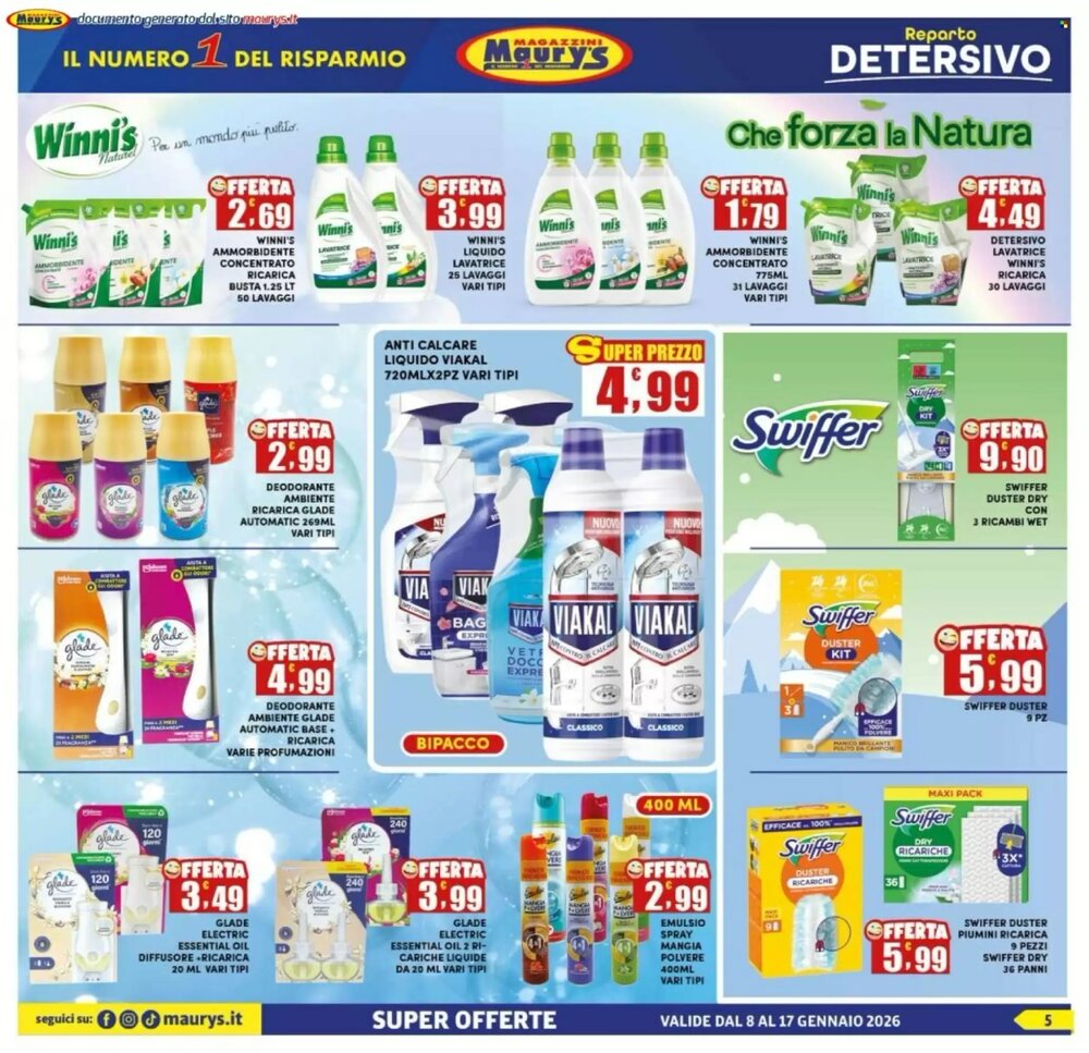 Volantino promozionale Maury's  valide dal 08/01/2026 - Pagina 5.