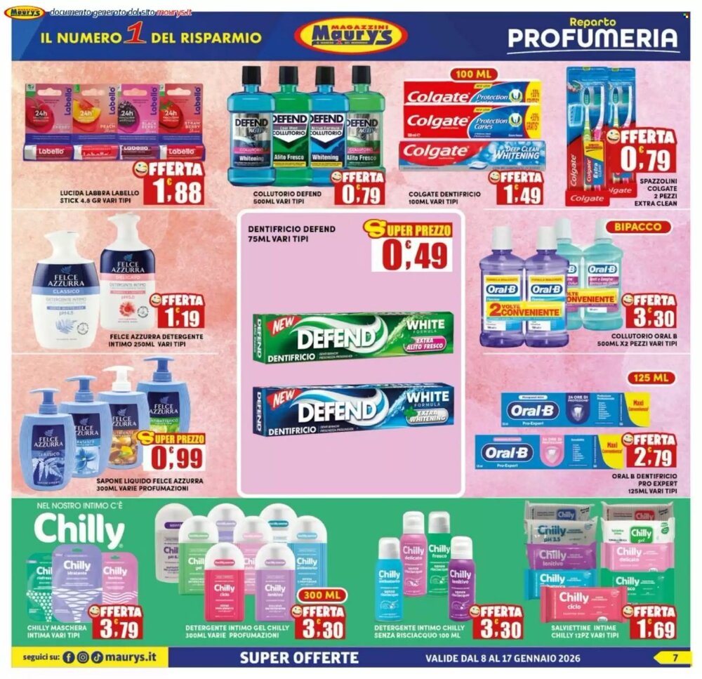 Volantino promozionale Maury's  valide dal 08/01/2026 - Pagina 7.