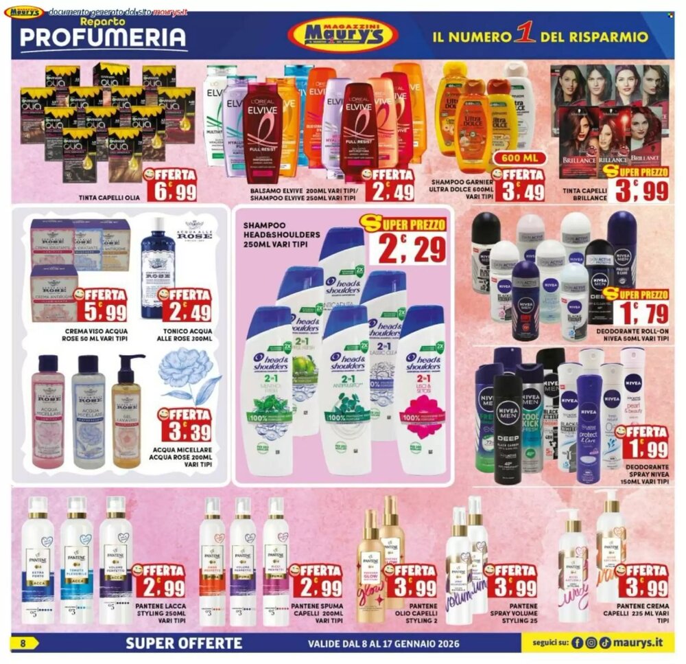 Volantino promozionale Maury's  valide dal 08/01/2026 - Pagina 8.