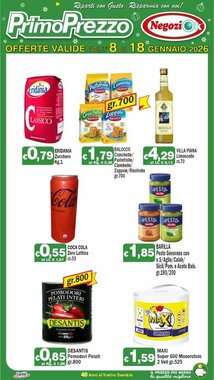 Volantino promozionale Primo Prezzo  valide dal 08/01/2026 - Pagina 1.
