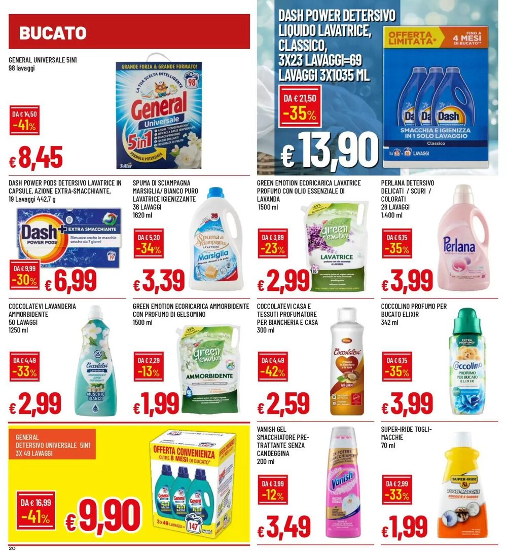 Volantino promozionale IperFamila  valide dal 08/01/2026 - Pagina 20.